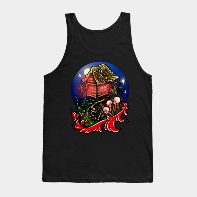 Izbushka Russian Folk Tank Top by Mork